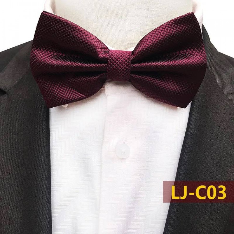 LAZ-3004 - Lazo Unicolor Vinotinto Caballero