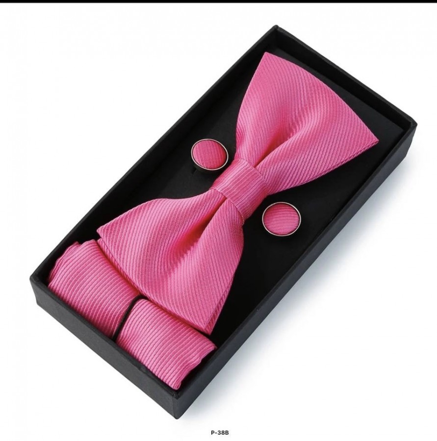 BOX-6004 - Box Lazo Juntas y Pañuelo Rosado