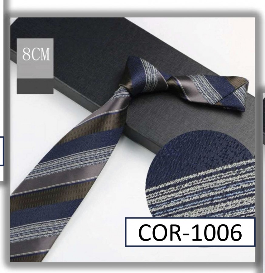 COR-1006 - Corbata Estampado  8cm