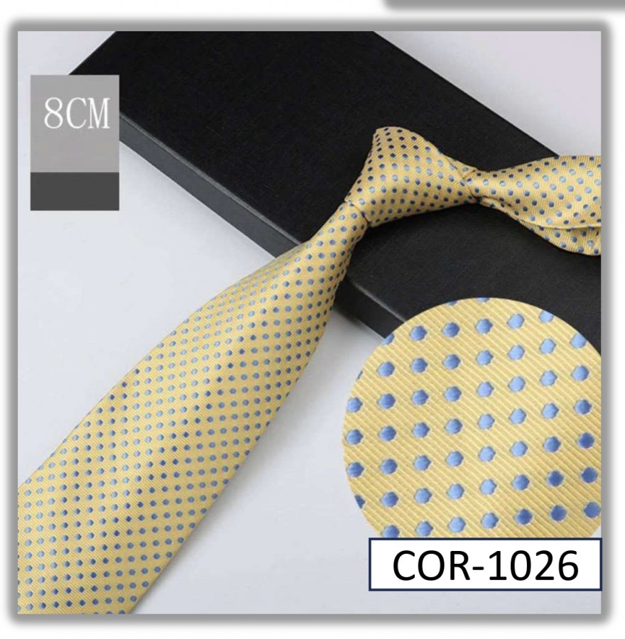 COR-1026 - Corbata Estampado  8cm