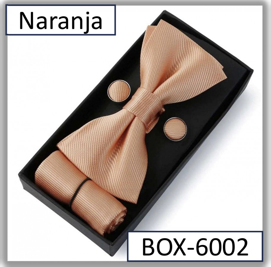 BOX-6002 - Box Lazo Juntas y Pañuelo Naranja