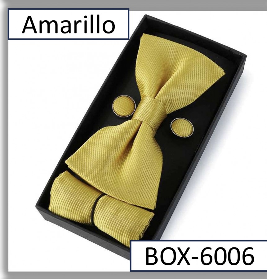 BOX-6006 - Box Lazo Juntas y Pañuelo Amarillo