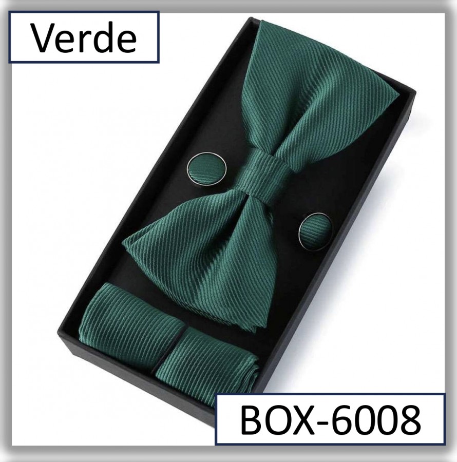 BOX-6008 - Box Lazo Juntas y Pañuelo Verde