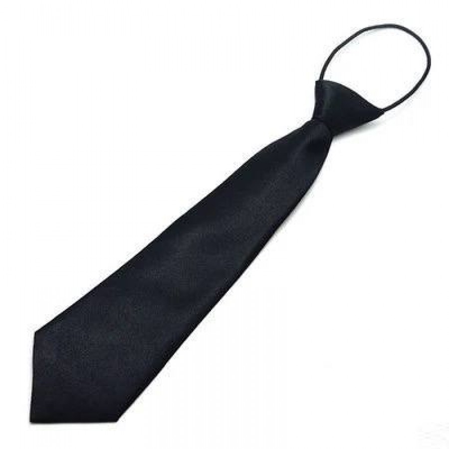 COR-2601 - Corbata Niño Negro 26cm