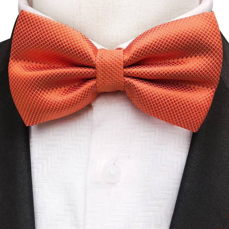 LAZ-3006 - Lazo Unicolor Naranja Caballero