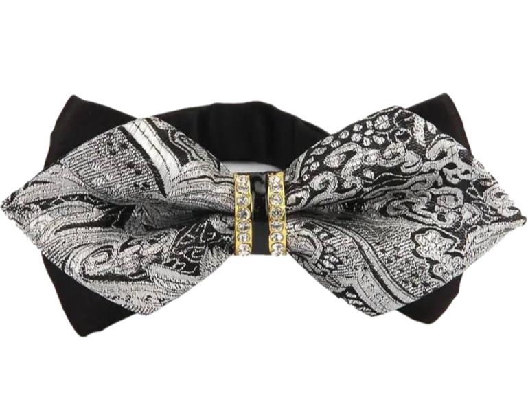 LAZ-3206 - Lazo Caballero Con Anillo Plateado