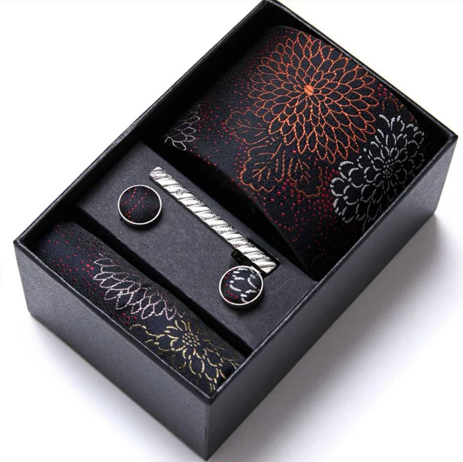 BOX-6311 - Box Corbata Pisa Corbata y Juntas y Pañuelo