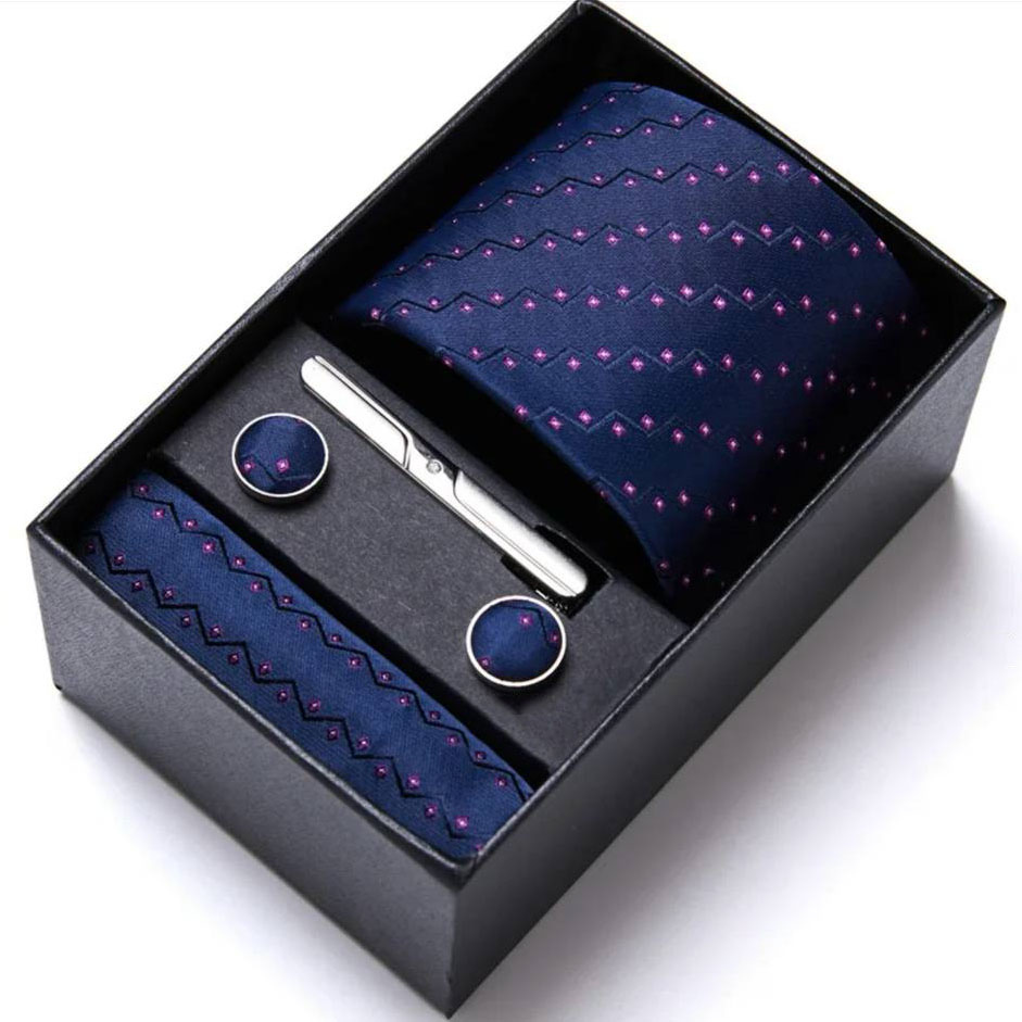 BOX-6307 - Box Corbata Pisa Corbata y Juntas y Pañuelo