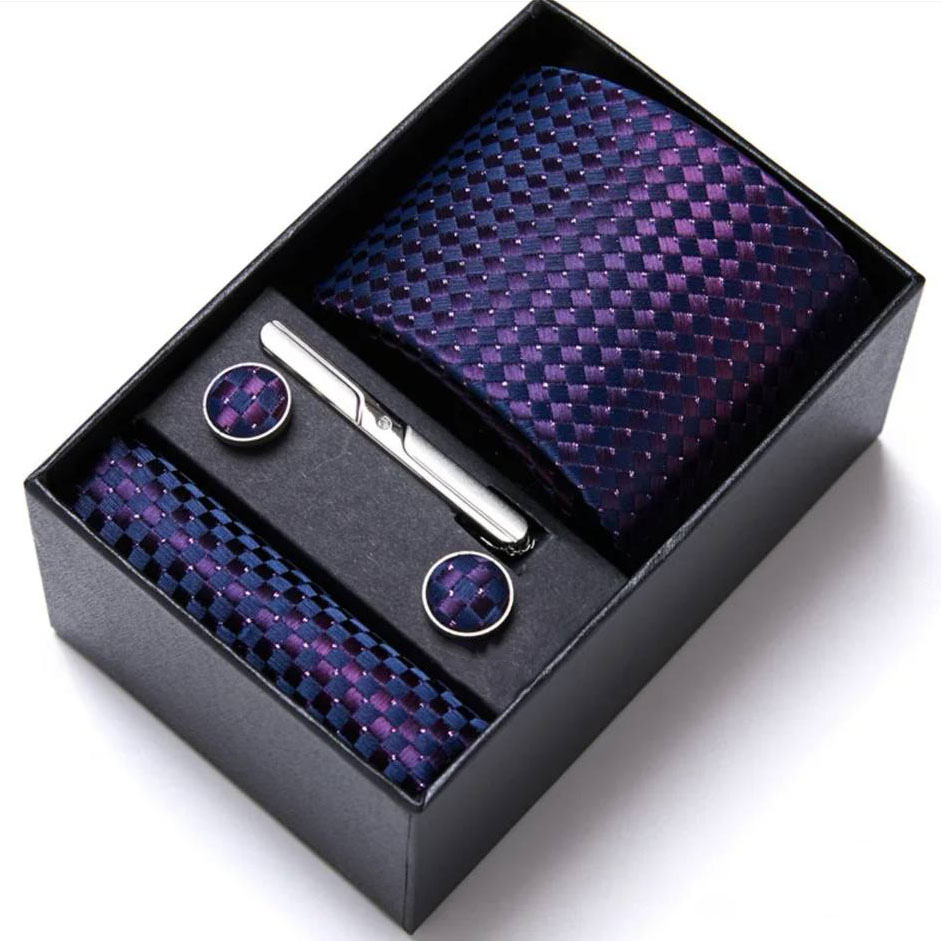 BOX-6305 - Box Corbata Pisa Corbata y Juntas y Pañuelo