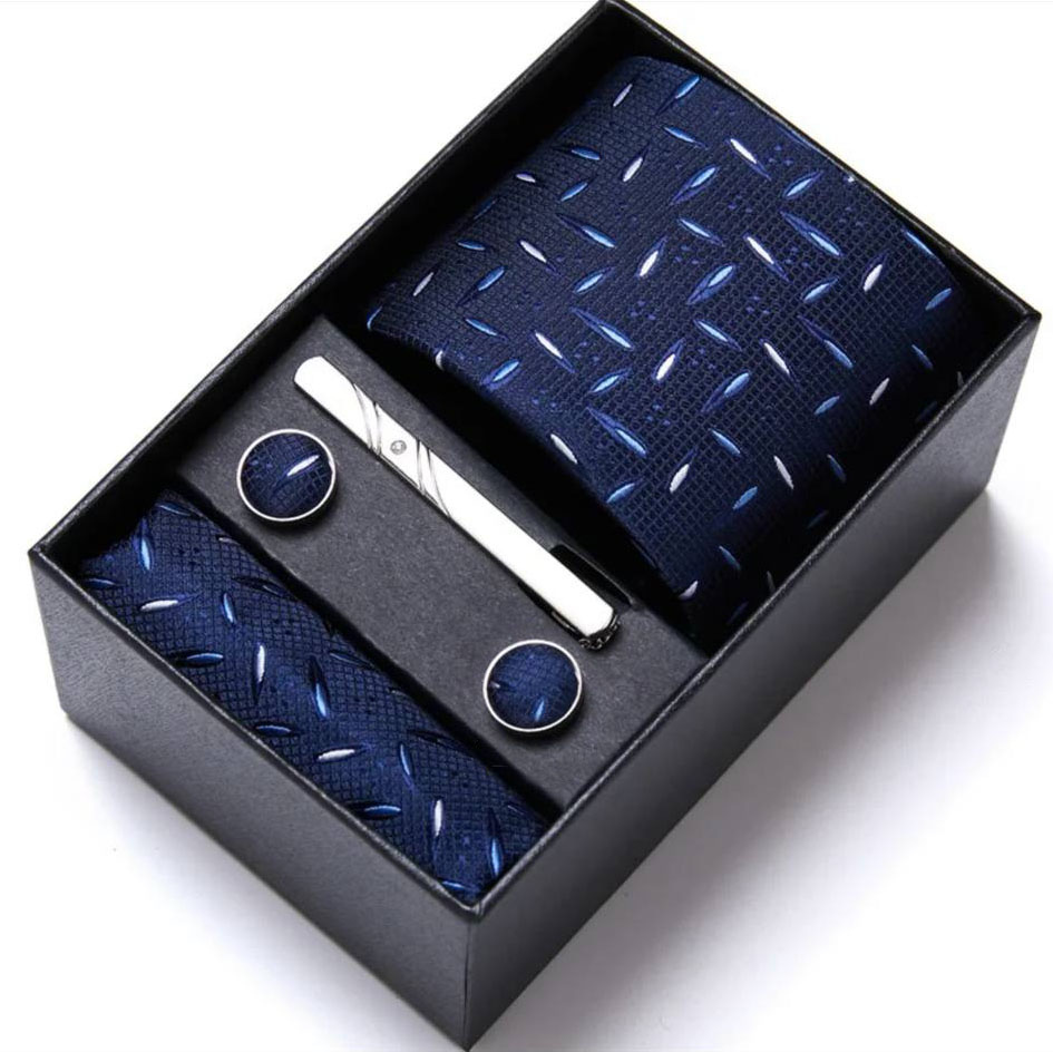 BOX-6304 - Box Corbata Pisa Corbata y Juntas y Pañuelo