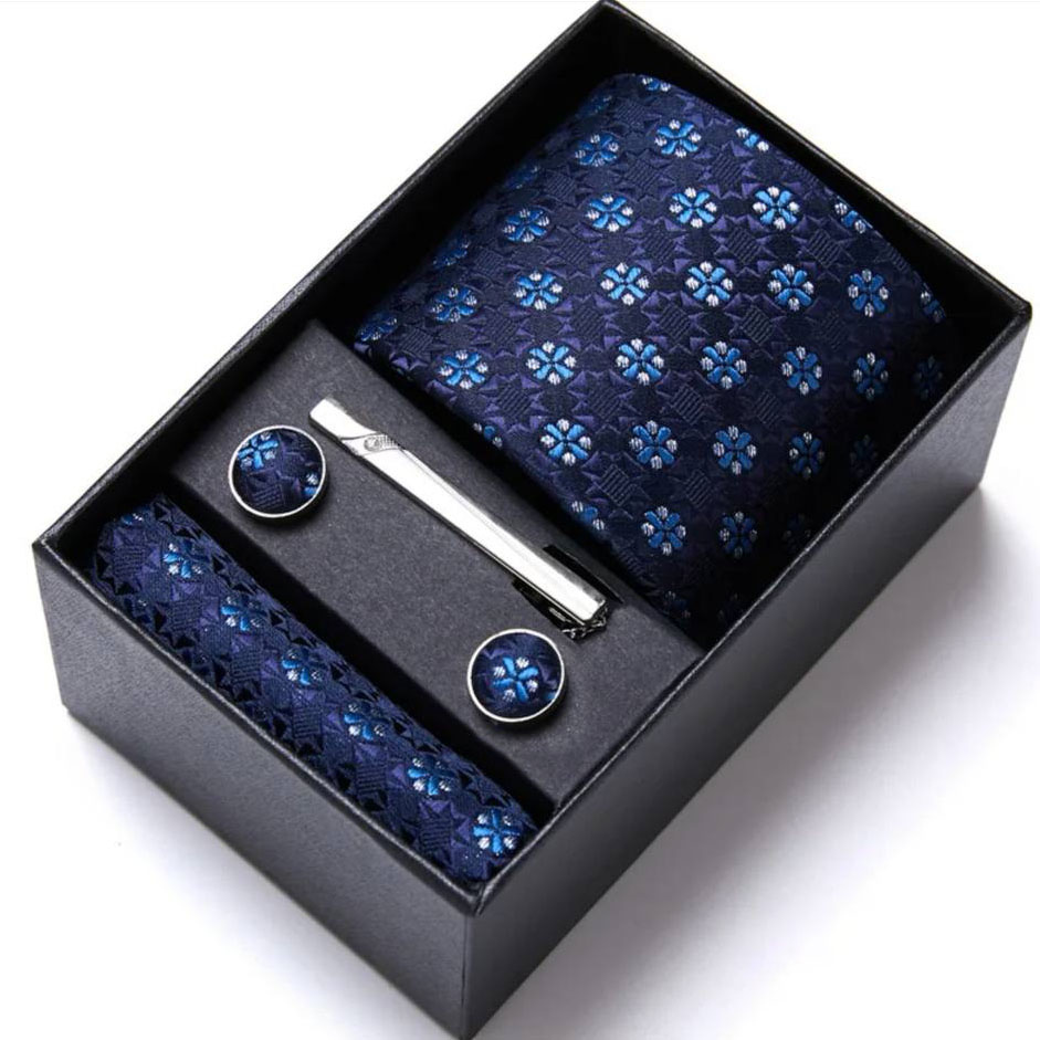 BOX-6303 - Box Corbata Pisa Corbata y Juntas y Pañuelo