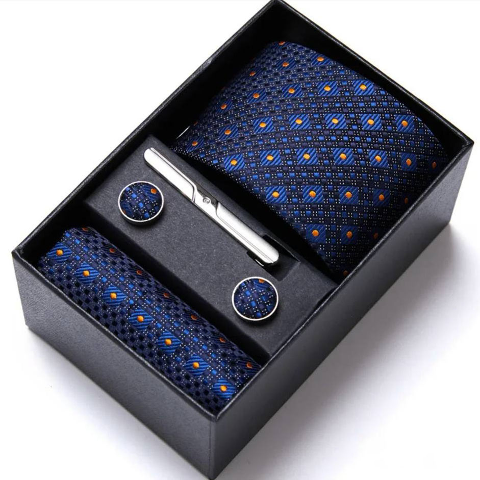 BOX-6301 - Box Corbata Pisa Corbata y Juntas y Pañuelo